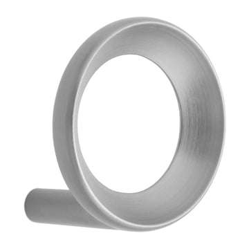 Normann Copenhagen Loop krok small Ø4,4 cm Brushed Zinc