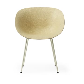 Mat Armchair karmstol - Hemp-cream steel - Normann Copenhagen