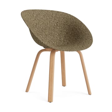 Läs mer om Normann Copenhagen Mat Armchair karmstol Seaweed-beech
