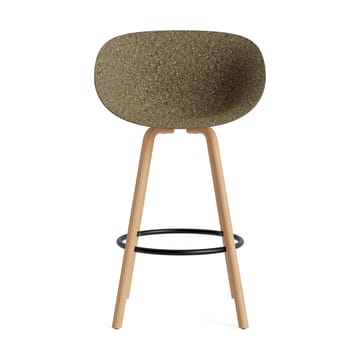 Mat Bar Armchair karmstol 75 cm - Seaweed-beech-black steel - Normann Copenhagen