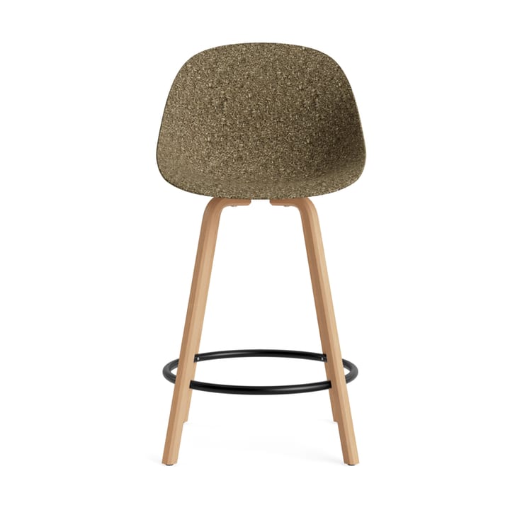 Mat Bar Chair barstol 65 cm, Seaweed-beech-black steel Normann Copenhagen