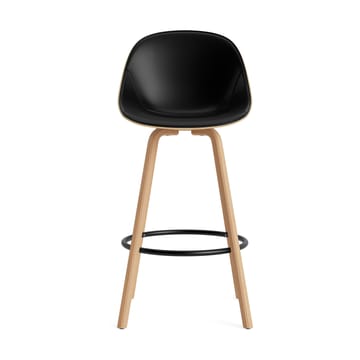 Mat Bar Chair barstol framsideklädd 75 cm - Ultra 41599-hemp-beech-black steel - Normann Copenhagen