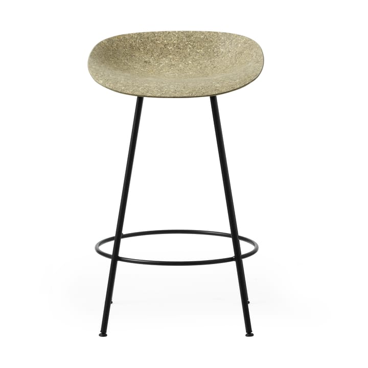 Mat Barstool barpall 65 cm, Seaweed-black steel Normann Copenhagen