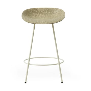 Mat Barstool barpall 65 cm - Seaweed-cream steel - Normann Copenhagen