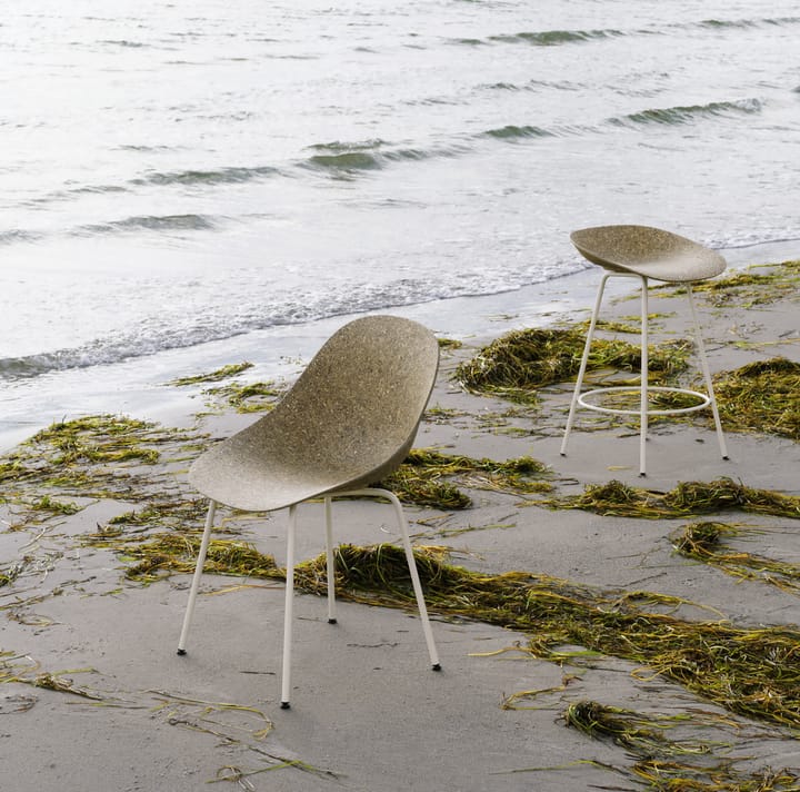 Mat Barstool barpall 65 cm, Seaweed-cream steel Normann Copenhagen