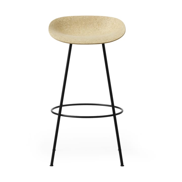 Mat Barstool barpall 75 cm, Hemp-black steel Normann Copenhagen