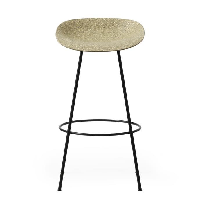 Mat Barstool barpall 75 cm, Seaweed-black steel Normann Copenhagen