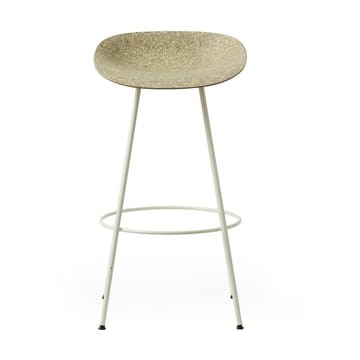 Mat Barstool barpall 75 cm - Seaweed-cream steel - Normann Copenhagen