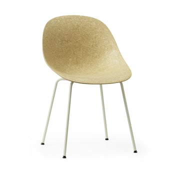 Normann Copenhagen Mat Chair stol Hemp-cream steel