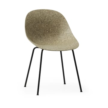 Normann Copenhagen Mat Chair stol Seaweed-black steel