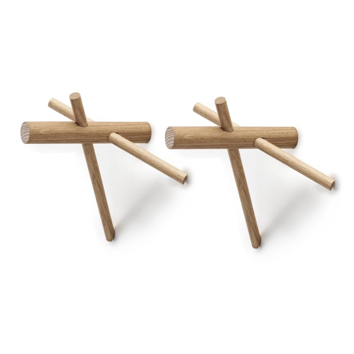 Normann Sticks hängare, natur 2-pack Normann Copenhagen