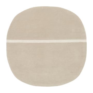Normann Copenhagen Oona matta 140×140 cm Sand