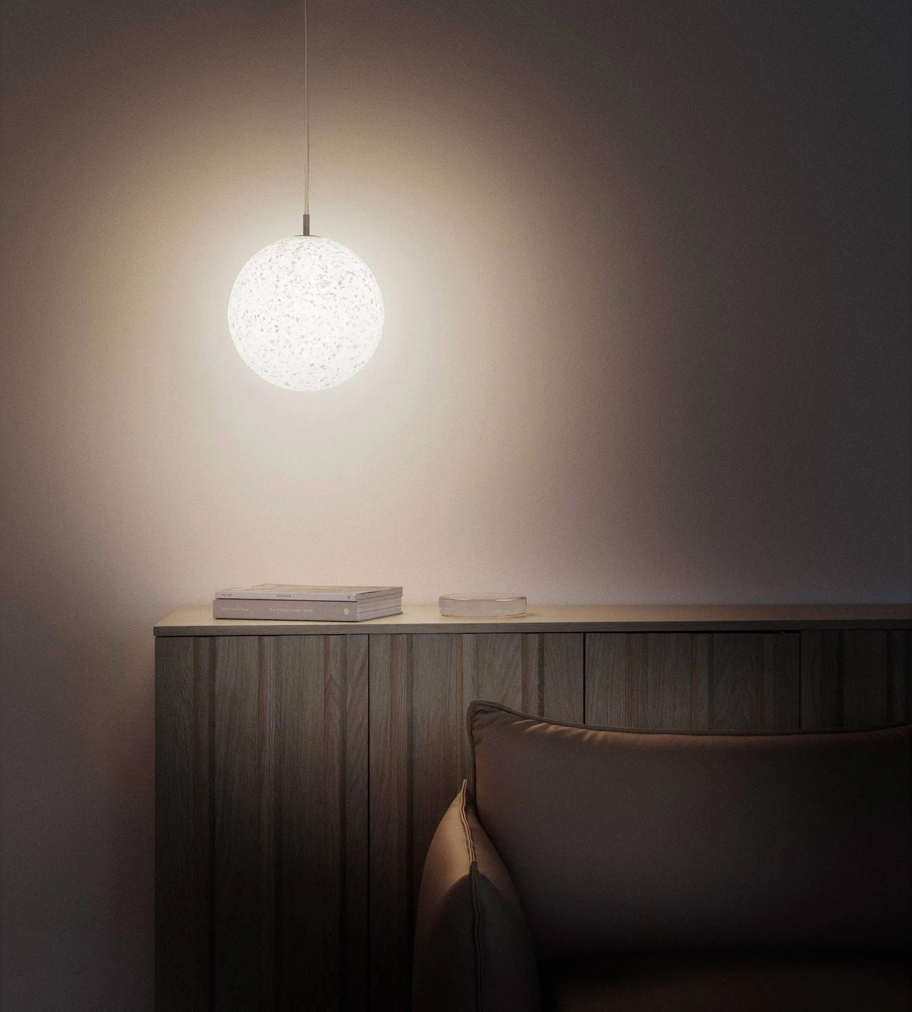 Pix pendel Ø30 cm, Vit Normann Copenhagen