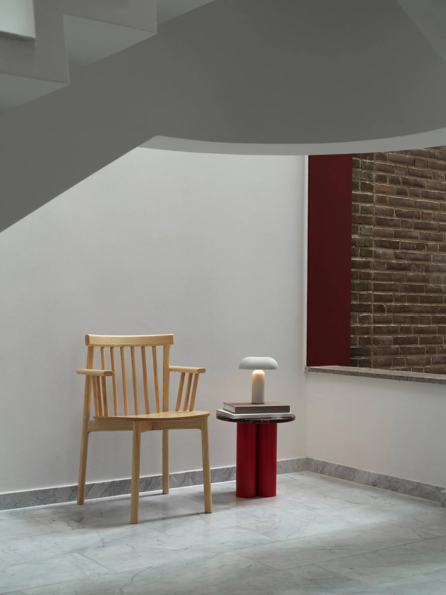 Porta bordslampa, Vit Normann Copenhagen