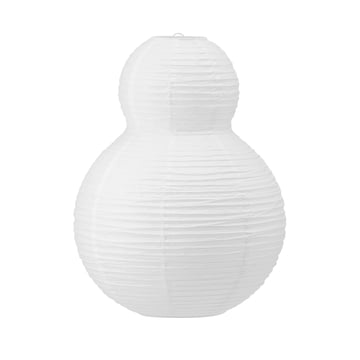 Normann Copenhagen Puff Bubble lampskärm 35×50 cm Vit