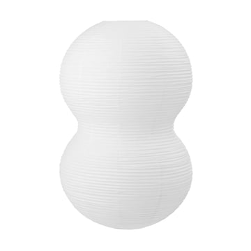 Normann Copenhagen Puff Twist lampskärm 50×90 cm Vit