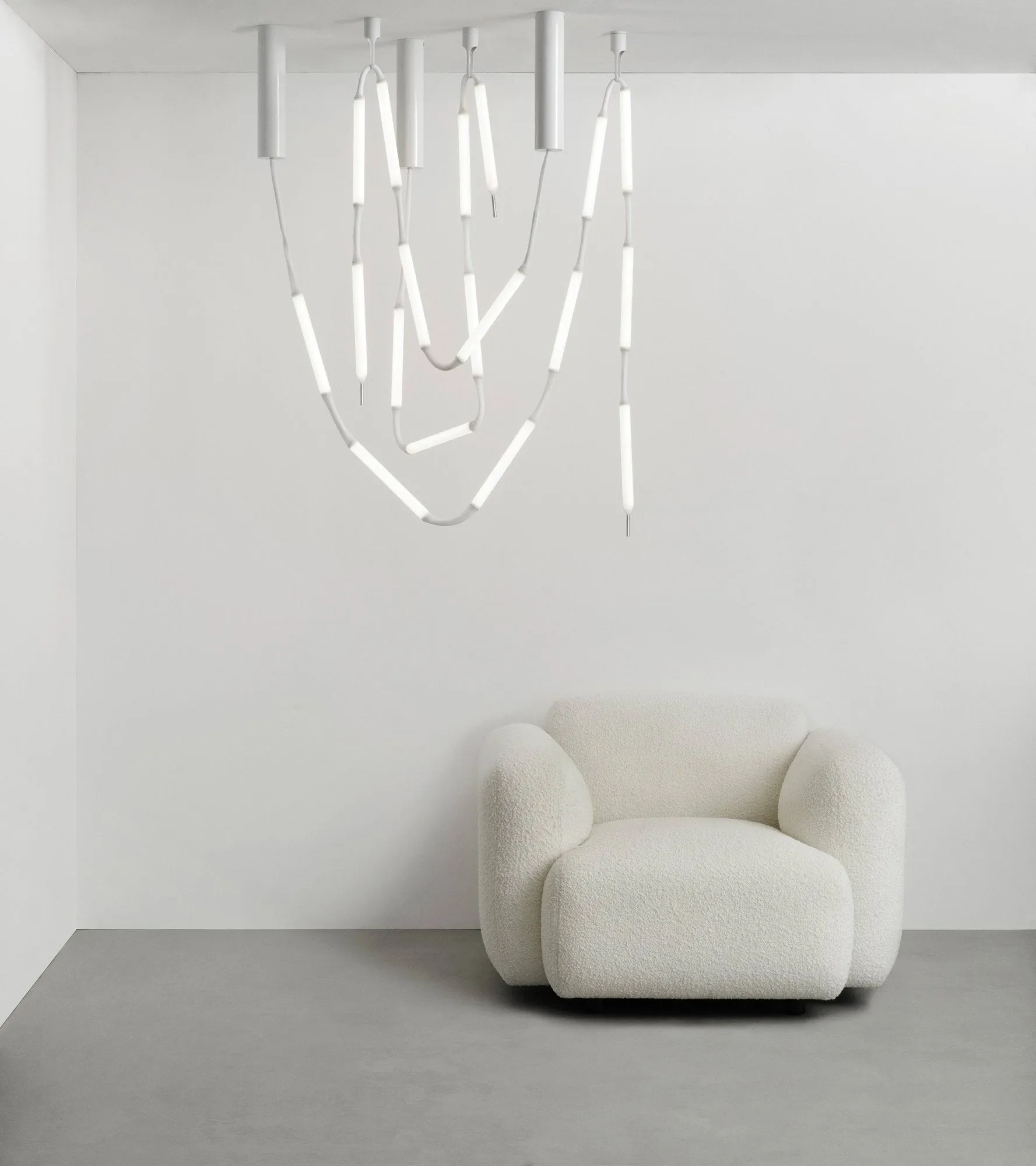 Reb taklampa 8, White Normann Copenhagen