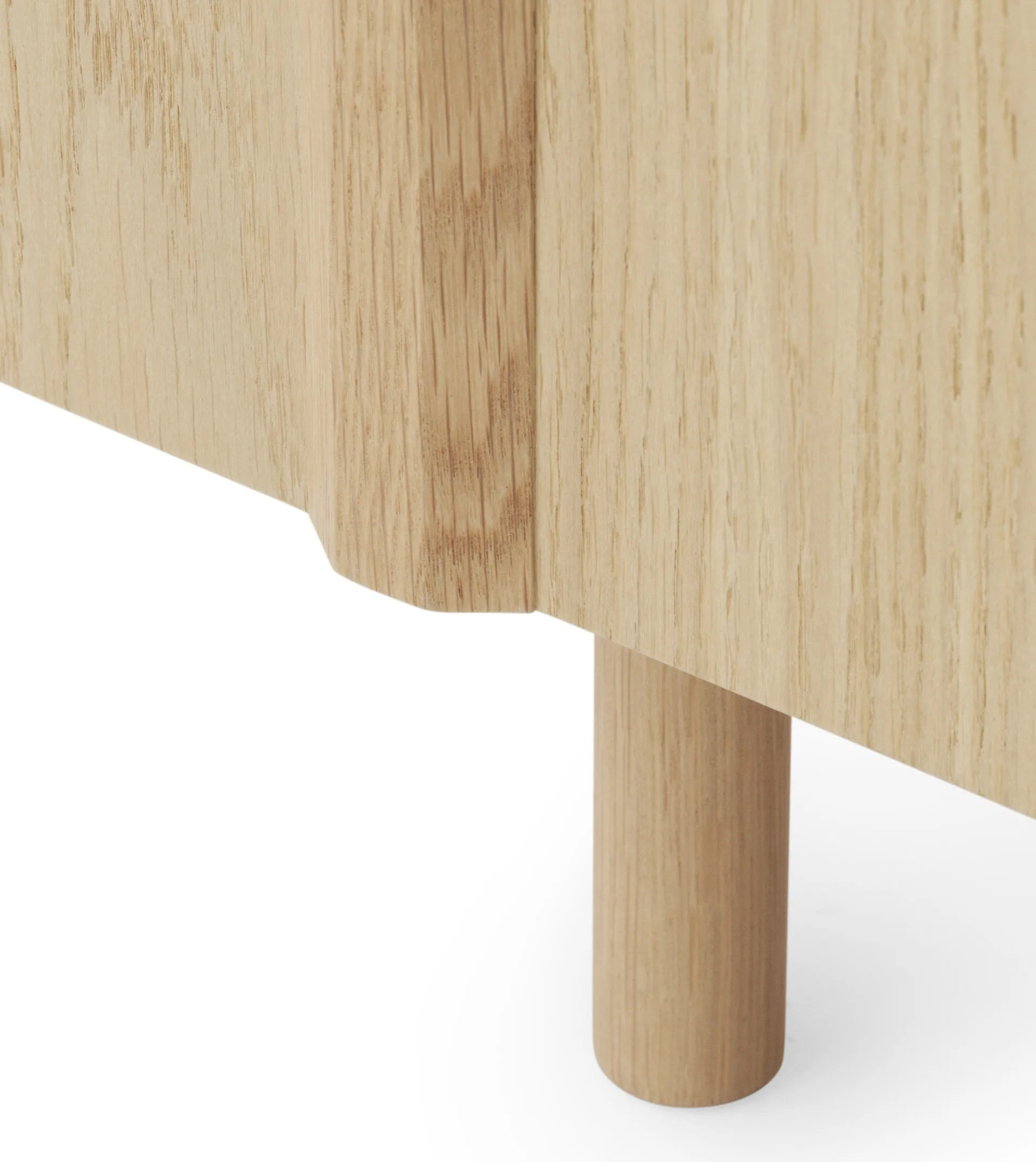 Rib sideboard 45x159 cm, Oak Normann Copenhagen