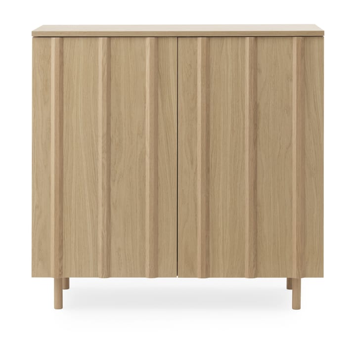 Rib skåp 96x98,5 cm, Oak Normann Copenhagen