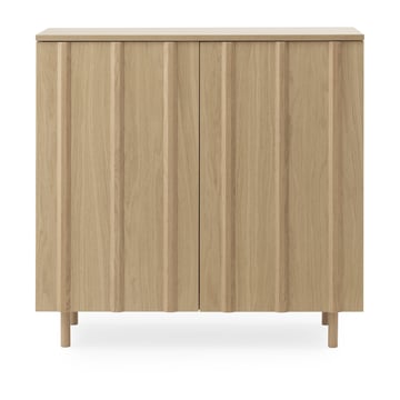Läs mer om Normann Copenhagen Rib skåp 96x98,5 cm Oak