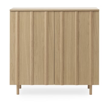 Normann Copenhagen Rib skåp 96×98,5 cm Oak