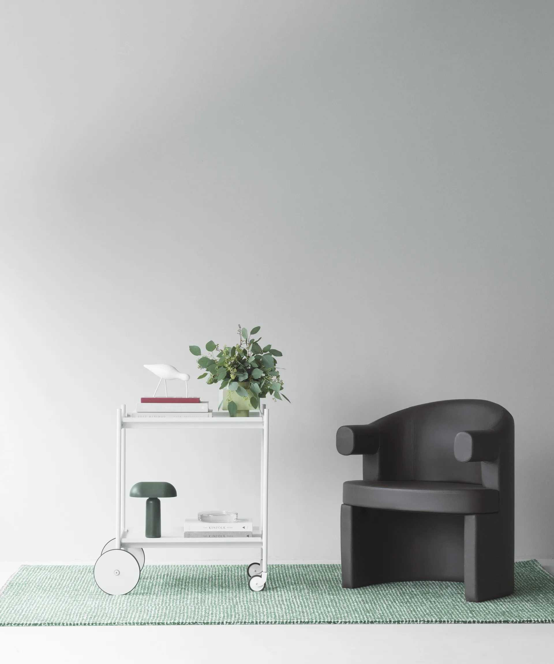 Rul serveringsvagn, Vit Normann Copenhagen