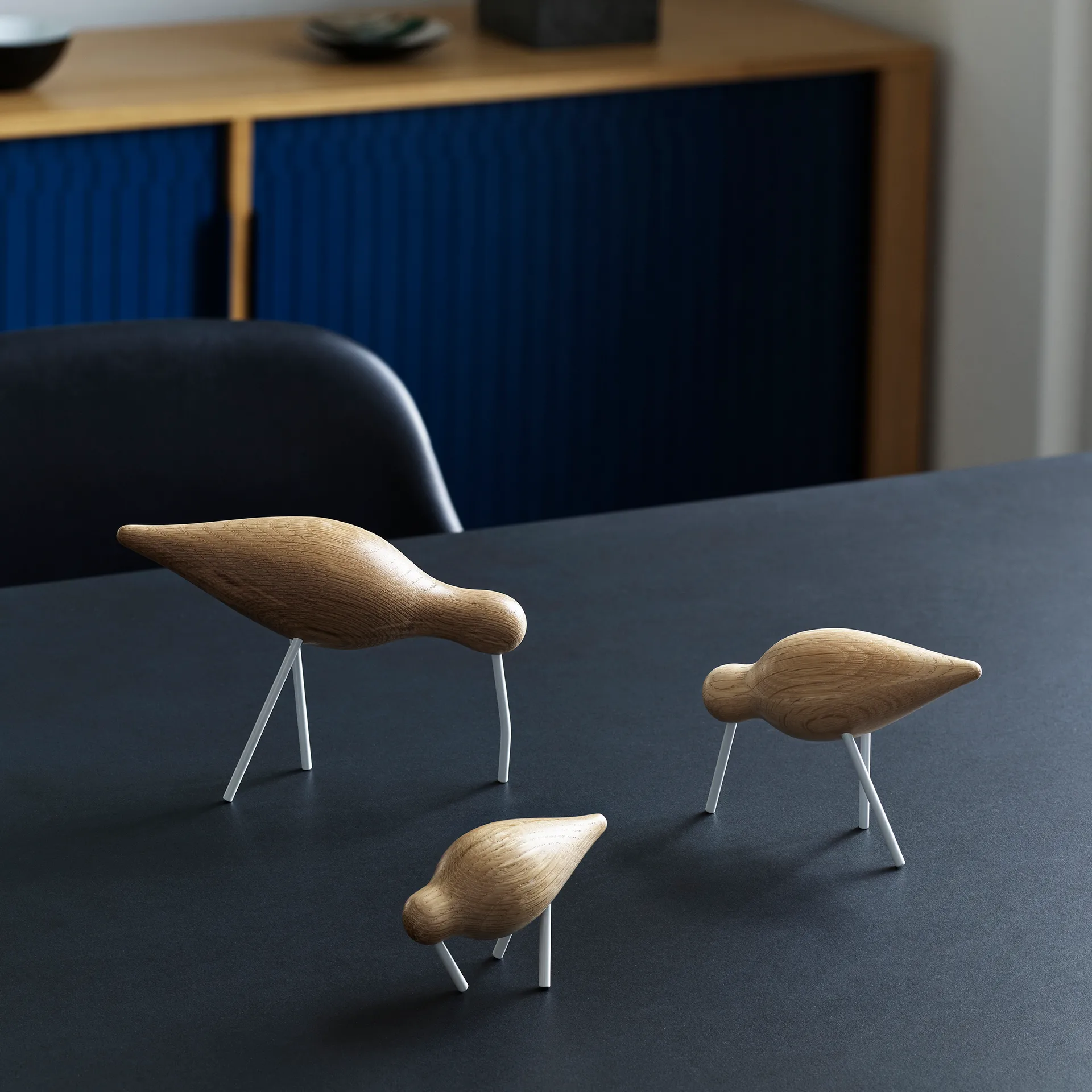 Shorebird ek-vit, mellan Normann Copenhagen