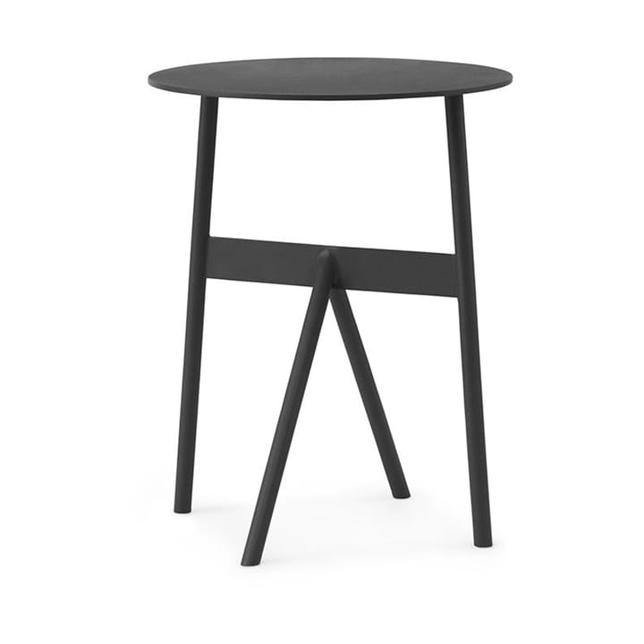 Stock Table sidobord Ø37 cm H:46 cm, Black Normann Copenhagen