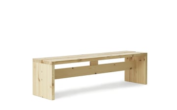 Läs mer om Normann Copenhagen Stretch bänk 160 cm Furu