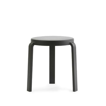 Läs mer om Normann Copenhagen Tap Pall black, svarta ekben