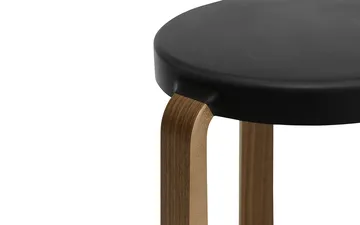 Tap pall - Black, valnötsben - Normann Copenhagen