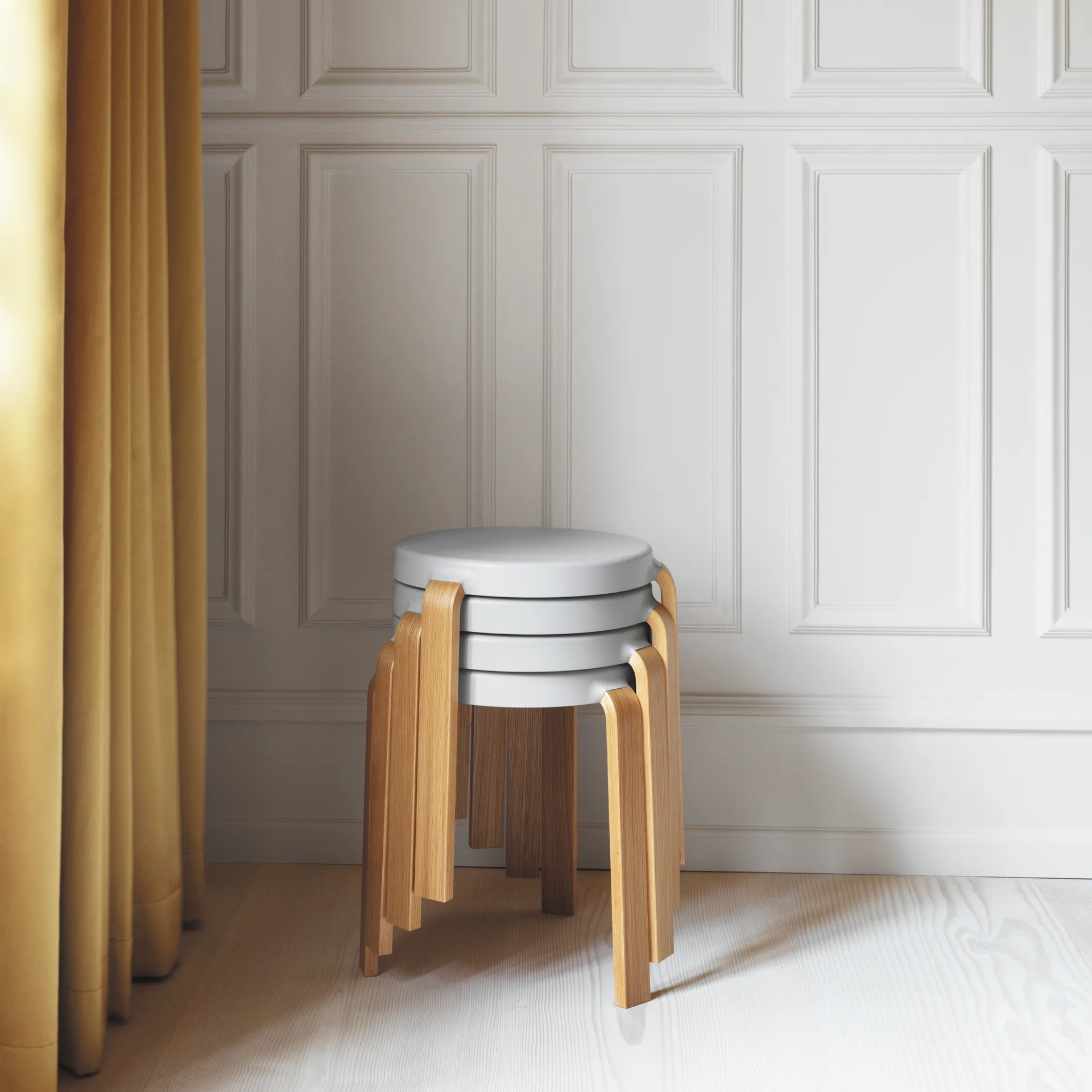 Tap pall, grå-ek Normann Copenhagen
