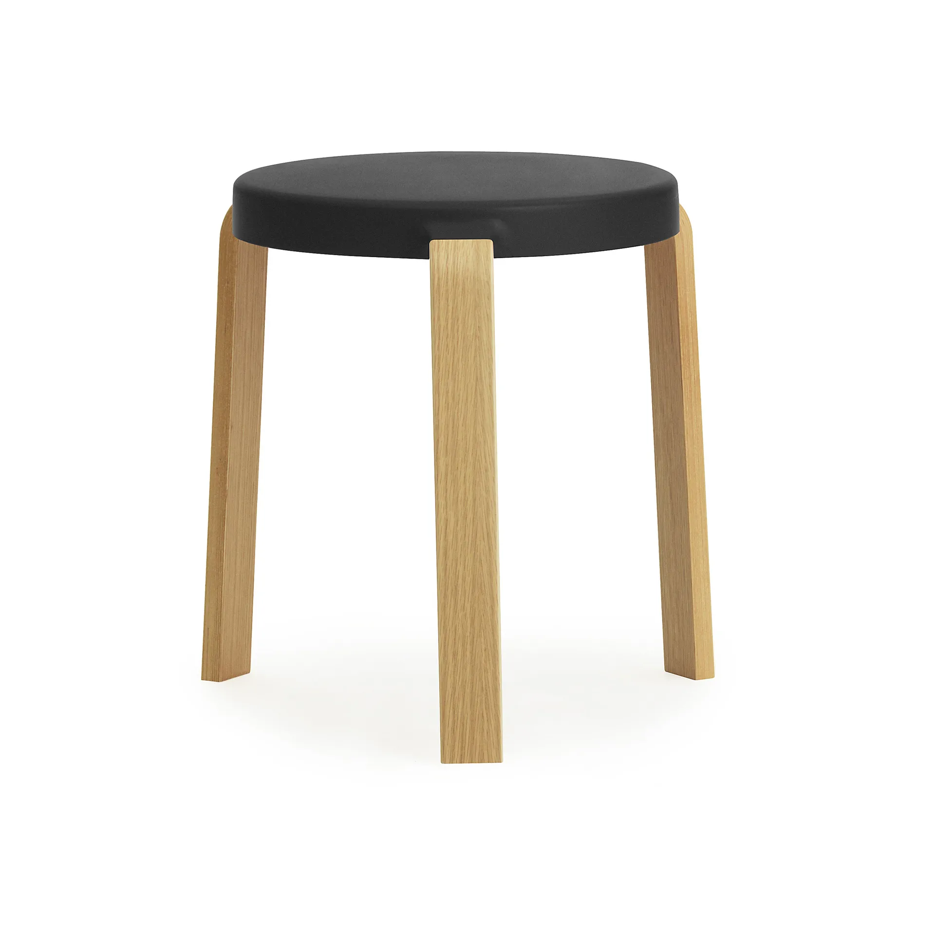 Tap pall, svart-ek Normann Copenhagen