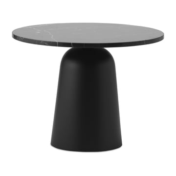 Läs mer om Normann Copenhagen Turn justerbart bord Ø55 cm Svart marmor