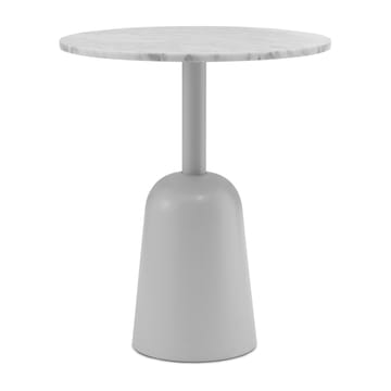 Turn justerbart bord Ø55 cm - Vit marmor - Normann Copenhagen