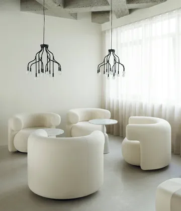 Vekst Taklampa Small - Svart - Normann Copenhagen