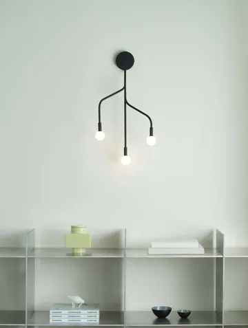 Vekst Vägglampa - Svart - Normann Copenhagen