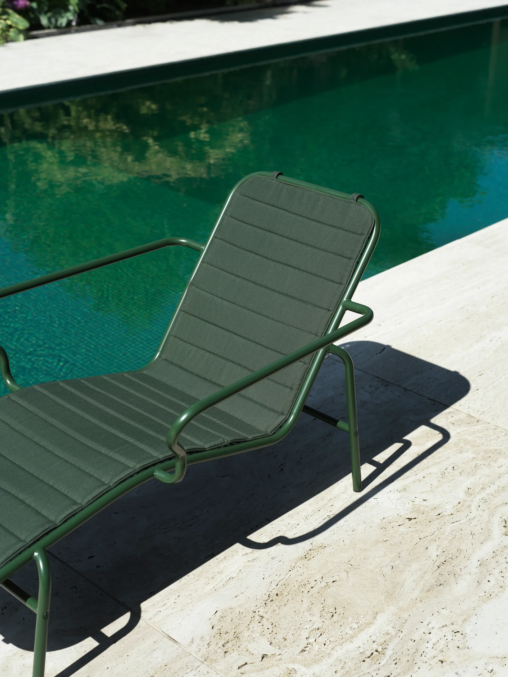 Vig Chaise Lounge solstol, Green Normann Copenhagen