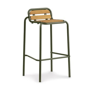 Läs mer om Normann Copenhagen Vig Robinia barstol 75 cm Green