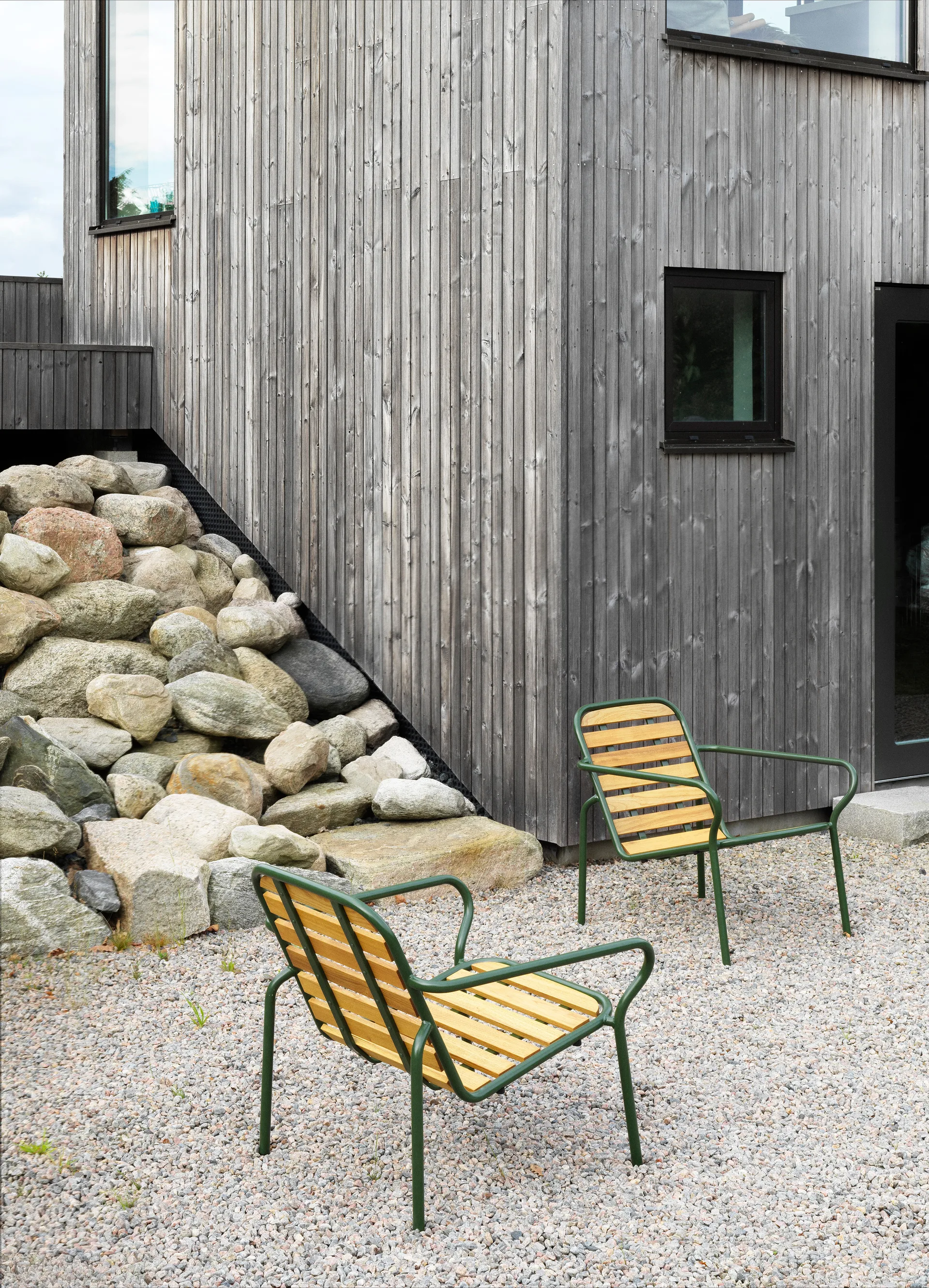 Vig Robinia loungestol, Green Normann Copenhagen