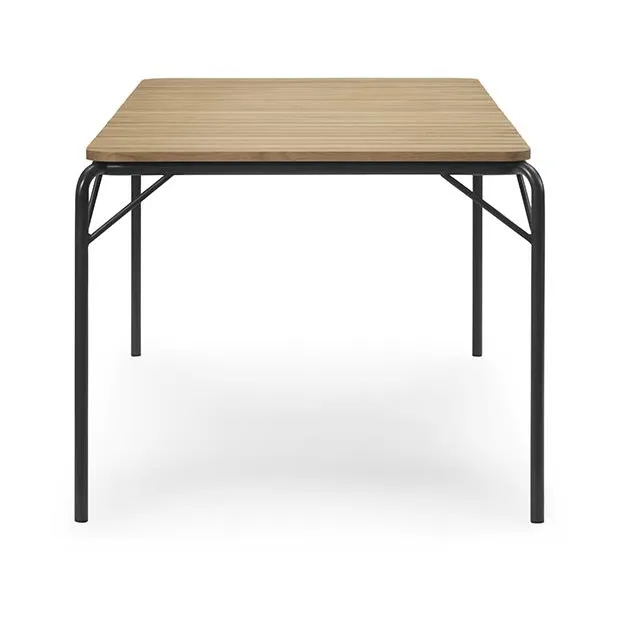 Vig Robinia matbord 90x200 cm, Black Normann Copenhagen