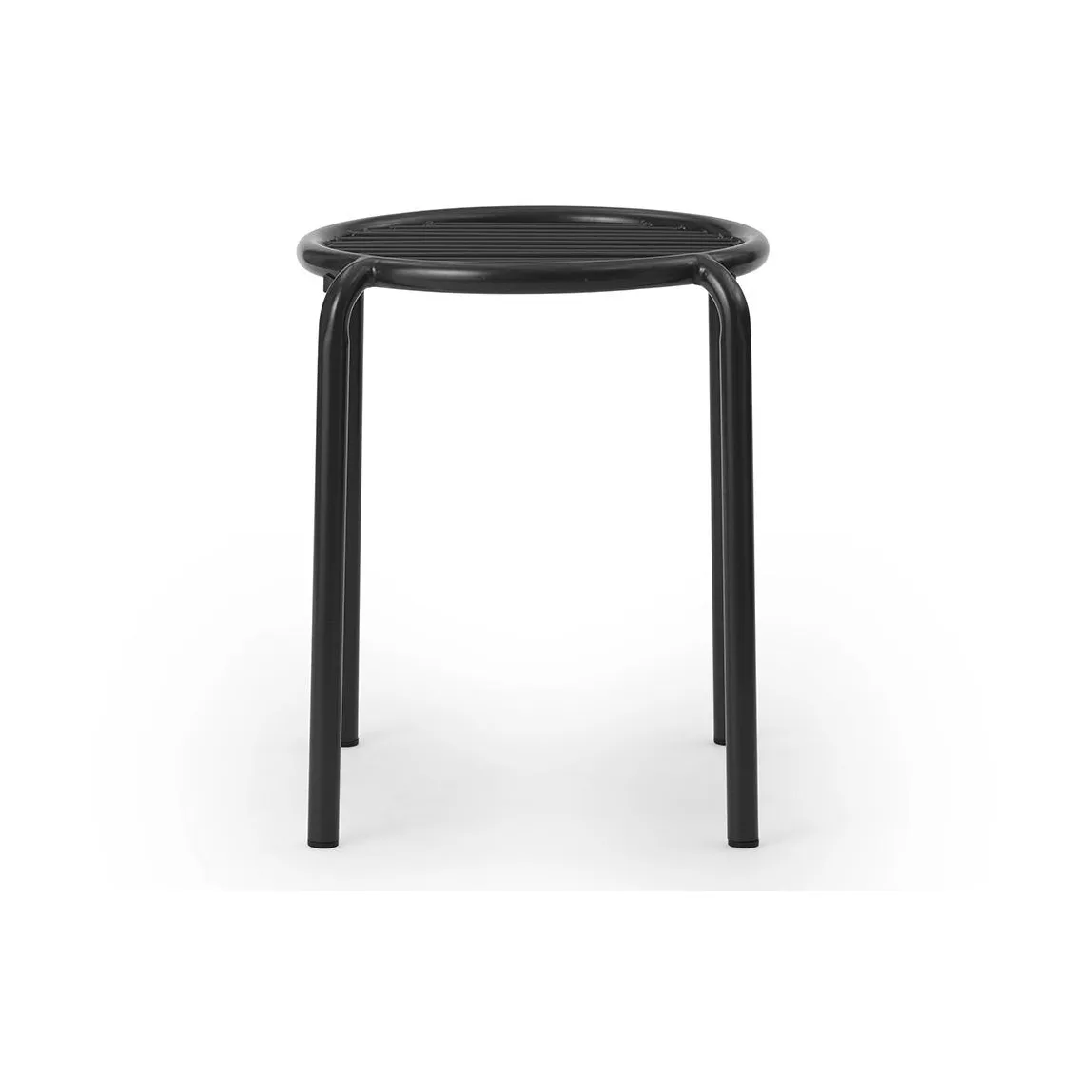 Vig rund pall, Svart, Ø41x46 cm Normann Copenhagen