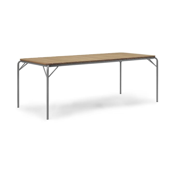 Vig Table Robinia matbord 90x200 cm - Grey - Normann Copenhagen
