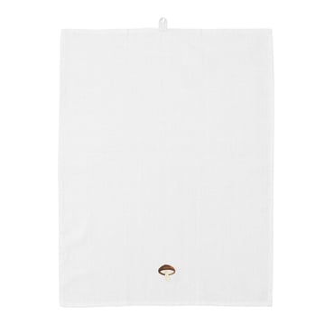 Läs mer om Normann Copenhagen Yummy kökshandduk 50x70 cm Mushroom