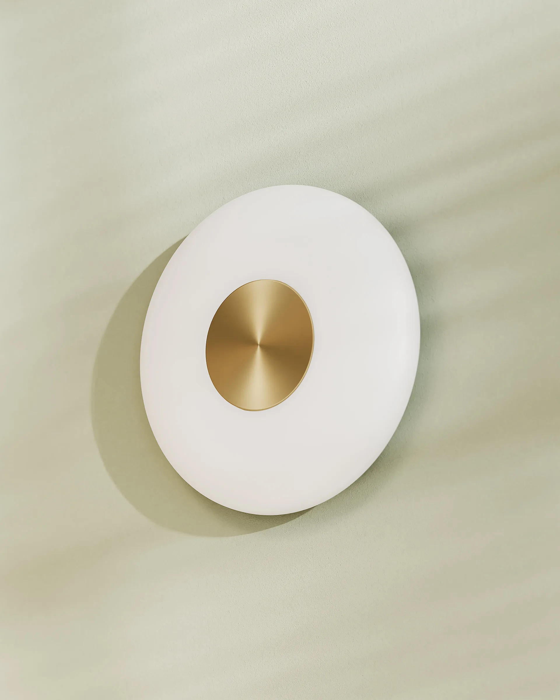 Glint vägglampa Ø25 cm, Opalglas vit Northern