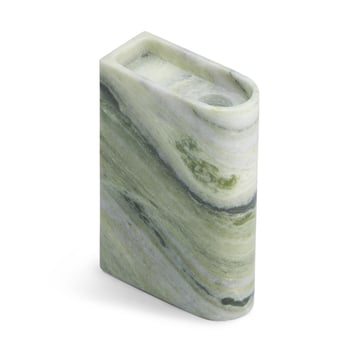 Northern Monolith ljushållare medium Mixed green marble