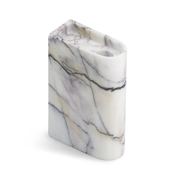 Läs mer om Northern Monolith ljushållare medium Mixed white marble