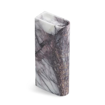 Northern Monolith ljushållare tall Mixed white marble