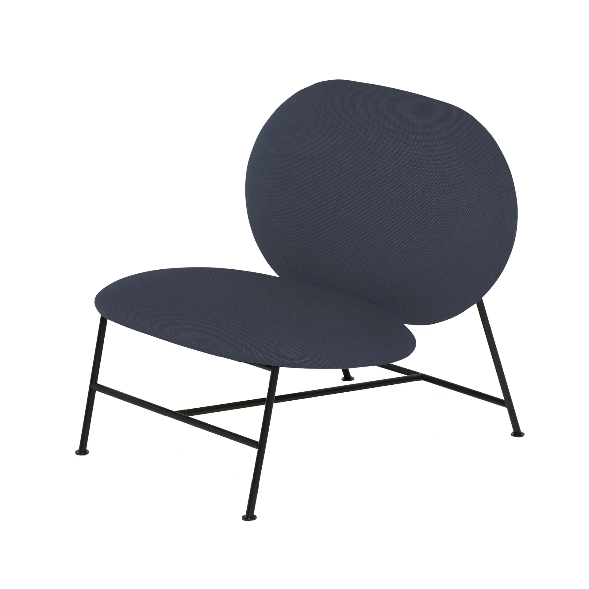Oblong loungestol, mörkblå Northern
