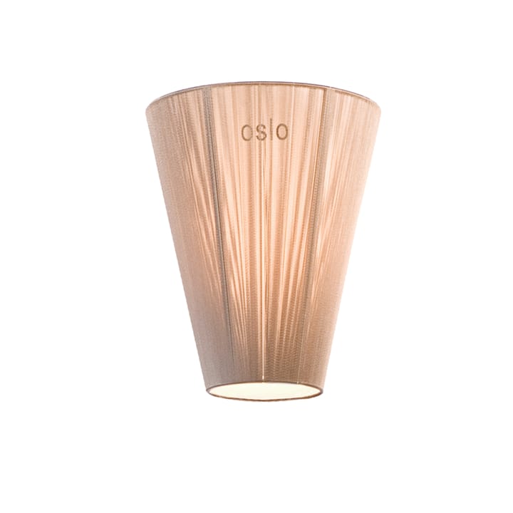 Oslo Wood golvlampa skärm, Beige Northern